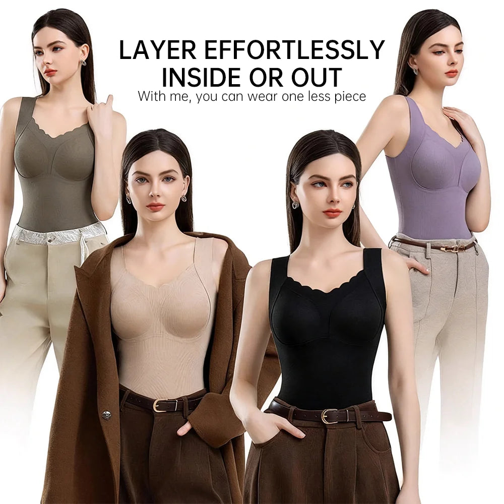 Thermal Built-In Support Vest