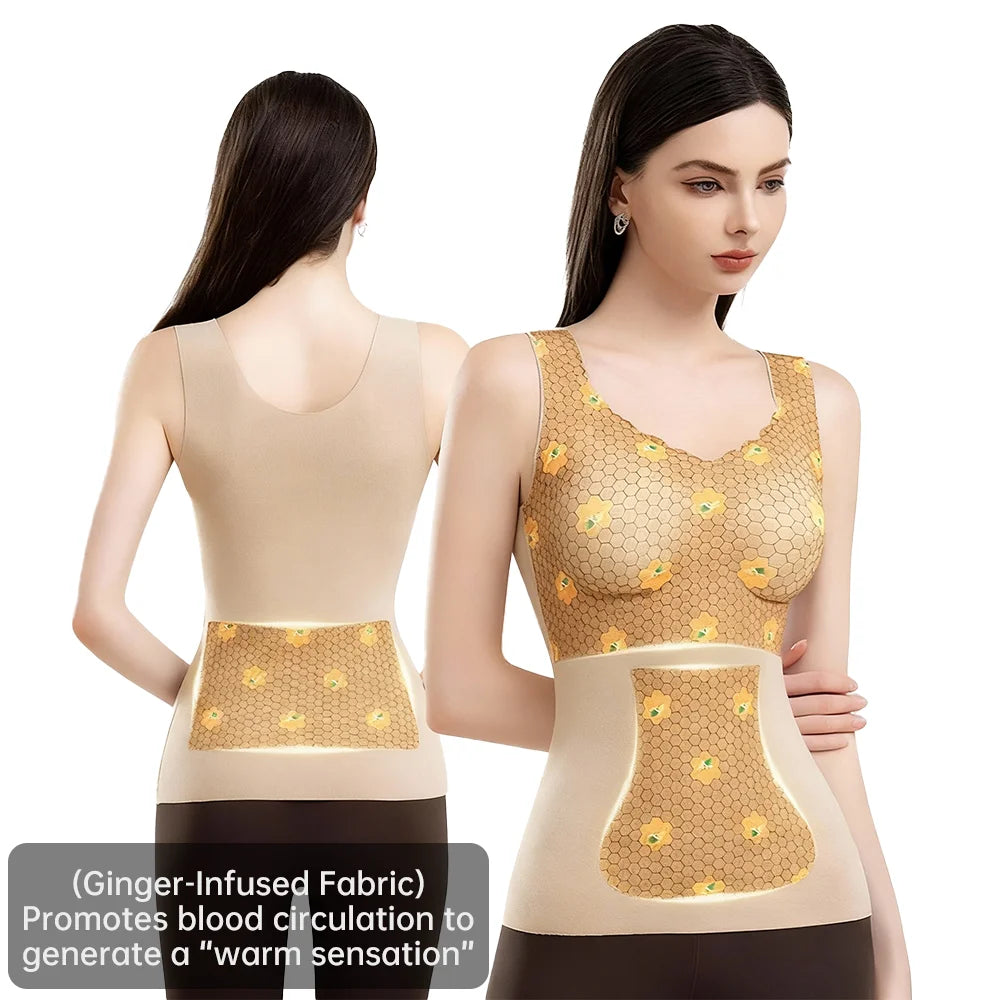 Thermal Built-In Support Vest