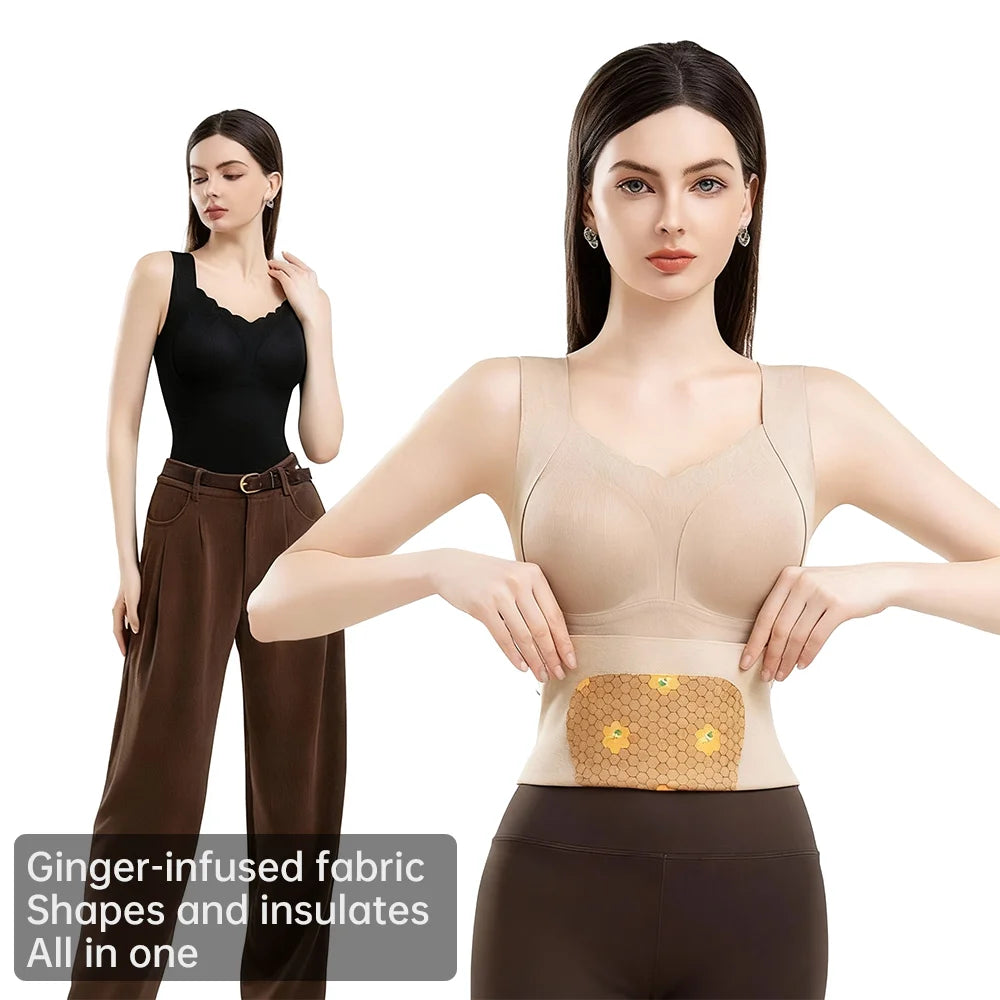Thermal Built-In Support Vest